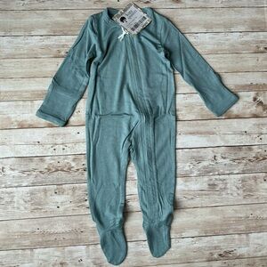 Kate Quinn Long Sleeve Zipper Footie